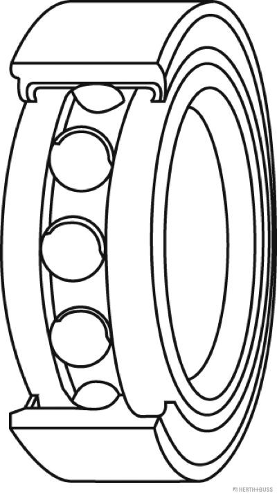 Подшипник задней ступицы B82 Blue Print